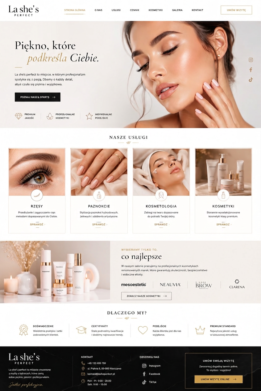 Realizacja: La she's Perfect